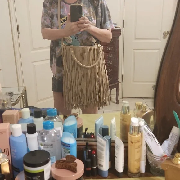 B-Low the belt twiggy fringe satchel crossbody